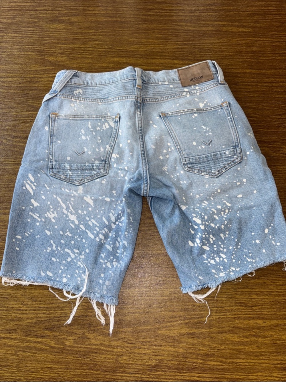 Hudson Jeans Light Blue Denim Shorts - Picture 6 of 9